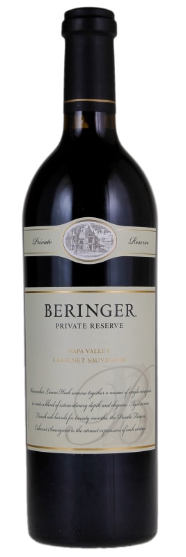 Beringer Private Reserve Cabernet Sauvignon 2006 Front Bottle Shot