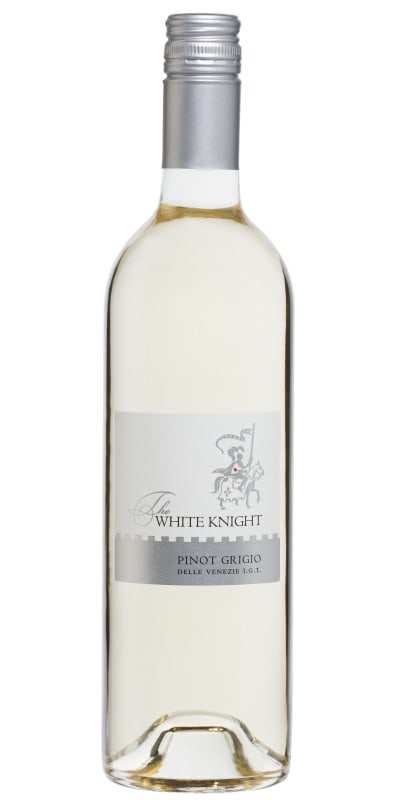 The White Knight Pinot Grigio 2016 Front Bottle Shot