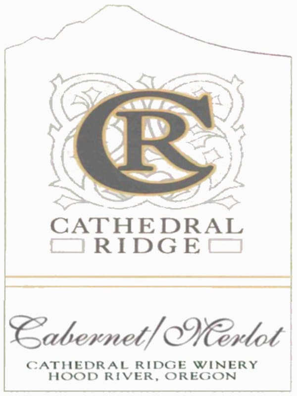 Cathedral Ridge Winery Cabernet Merlot 2010 Front Label