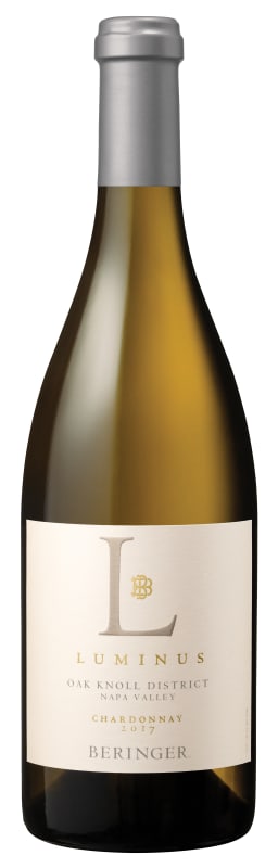 Beringer Luminus Chardonnay 2017 Front Bottle Shot