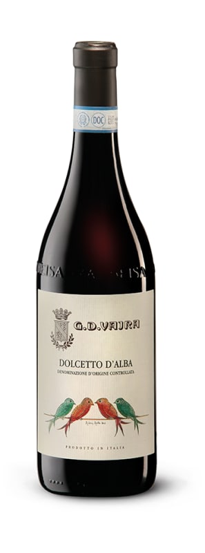 G.D. Vajra Dolcetto d'Alba 2017 Front Bottle Shot