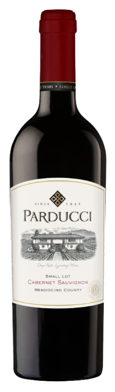 Parducci Small Lot Cabernet Sauvignon 2015 Front Bottle Shot