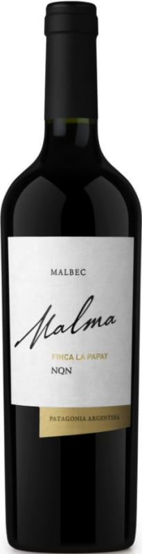 Bodega MALMA Malma Finca La Papay Malbec 2013 Front Bottle Shot