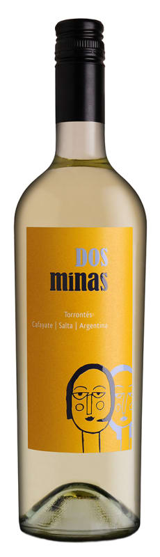 Dos Minas Torrontes 2022 Front Bottle Shot