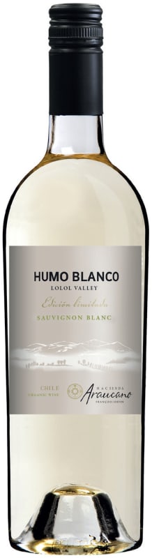 Hacienda Araucano Humo Blanco Organic Sauvignon Blanc 2020 Front Bottle Shot