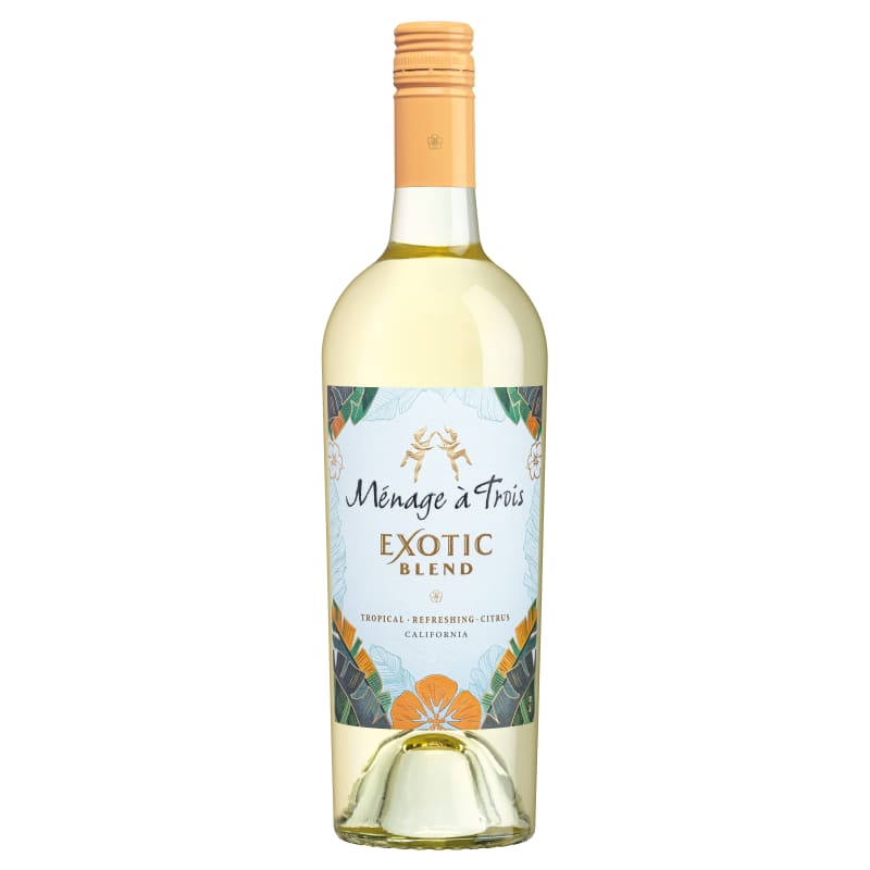 Menage a Trois Exotic Blend 2022 Front Bottle Shot