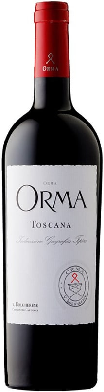 Orma Toscana 2012 Front Bottle Shot