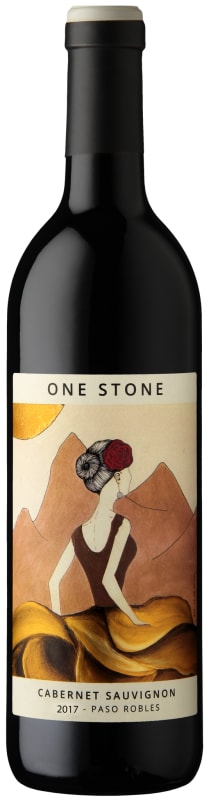 One Stone Cellars Cabernet Sauvignon 2017 Front Bottle Shot