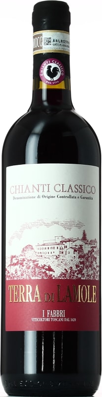 I Fabbri Terra di Lamole Chianti Classico 2012 Front Bottle Shot