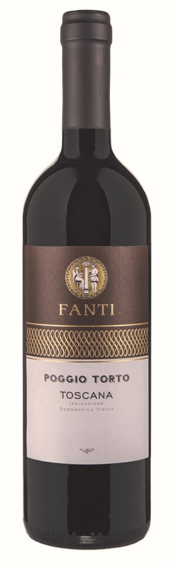 Fanti Poggio Torto Toscana Rosso 2018 Front Bottle Shot