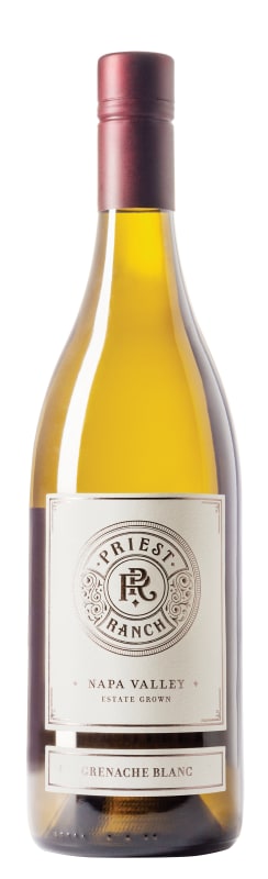 Priest Ranch Grenache Blanc 2018 Front Bottle Shot