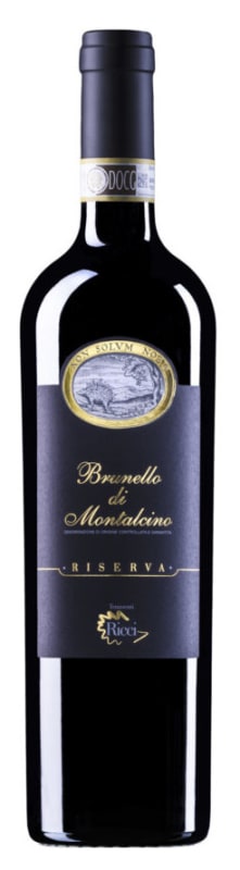 Tenimenti Ricci Brunello di Montalcino Riserva 2015 Front Bottle Shot