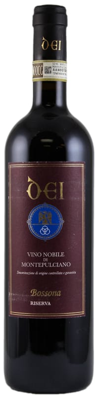 Dei Bossona Vino Nobile di Montepulciano Riserva 2016 Front Bottle Shot