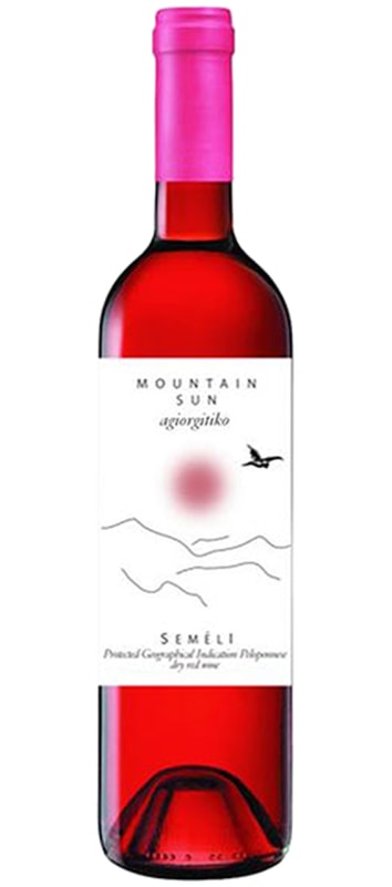 Semeli Mountain Sun Rose 2020 Front Bottle Shot