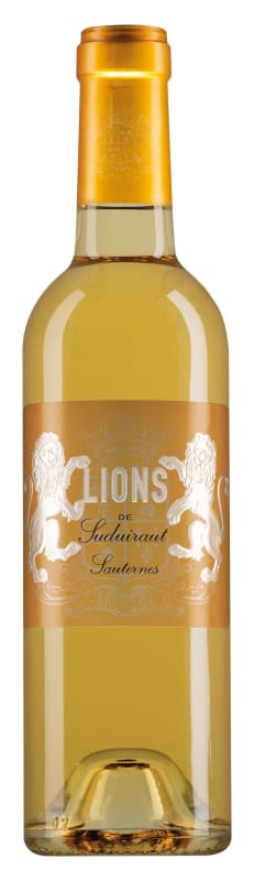 Chateau Suduiraut Lions de Suduiraut Sauternes (375ML half-bottle) 2015 Front Bottle Shot