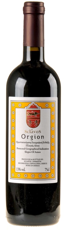 Sclavos Orgion 2017 Front Bottle Shot