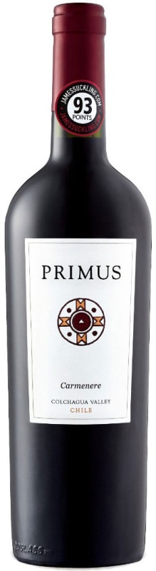 Primus Carmenere 2014 Front Bottle Shot