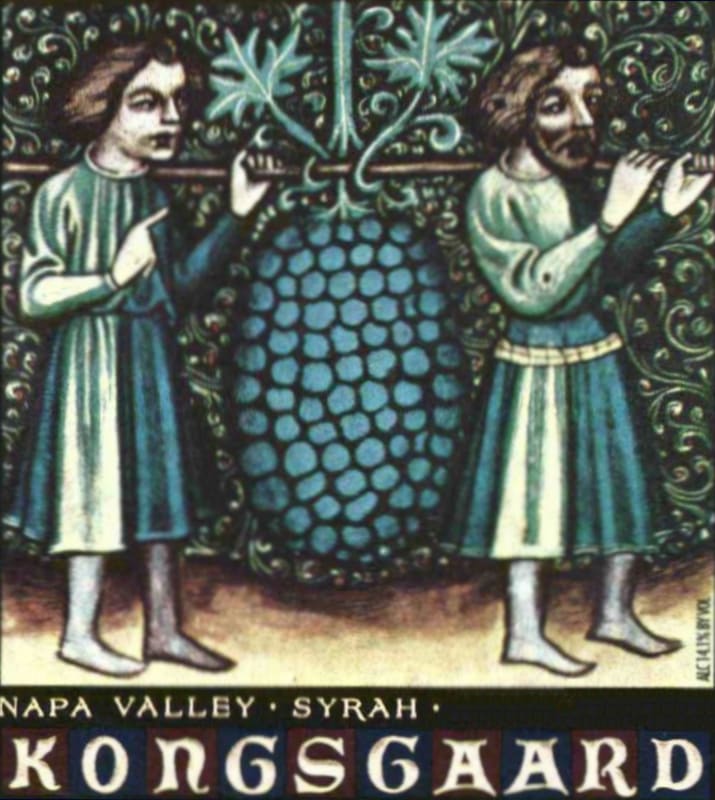 Kongsgaard Syrah 2018 Front Label