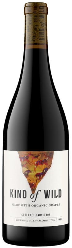 Kind of Wild Organic Cabernet Sauvignon 2023 Front Bottle Shot
