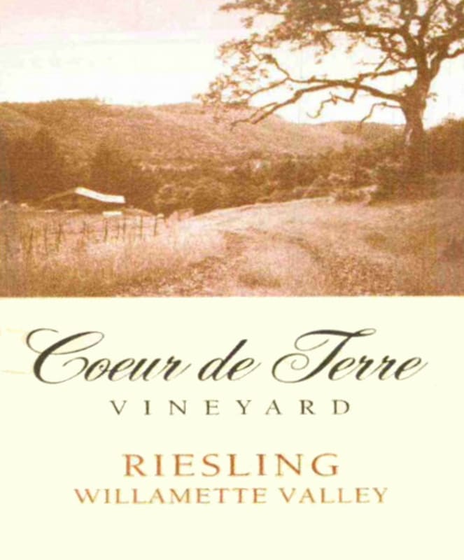 Coeur de Terre Vineyard Riesling 2014 Front Label