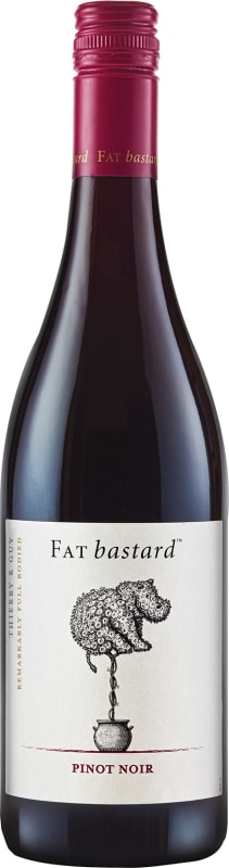 Fat Bastard Pinot Noir 2016 Front Bottle Shot