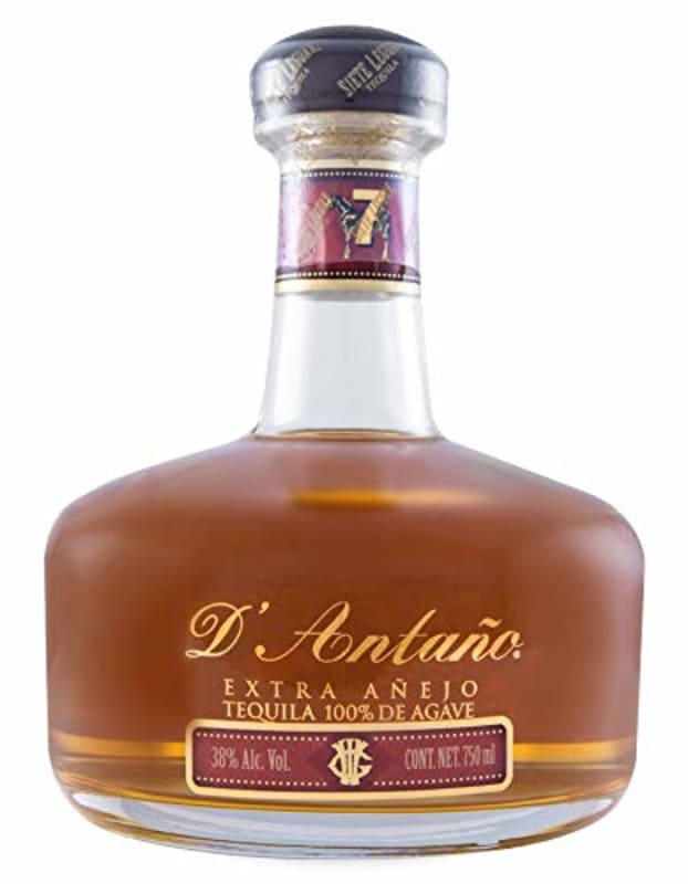 Siete Leguas D'Antano Extra Anejo Tequila Front Bottle Shot