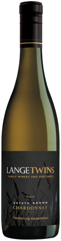 LangeTwins Estate Chardonnay 2017 Front Bottle Shot