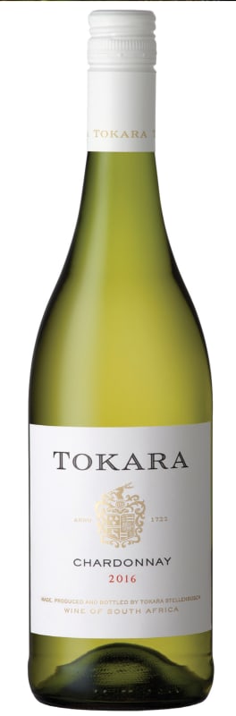 Tokara Chardonnay 2016 Front Bottle Shot