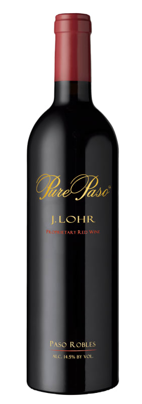 J. Lohr Pure Paso Proprietary Red Wine 2018 Front Bottle Shot