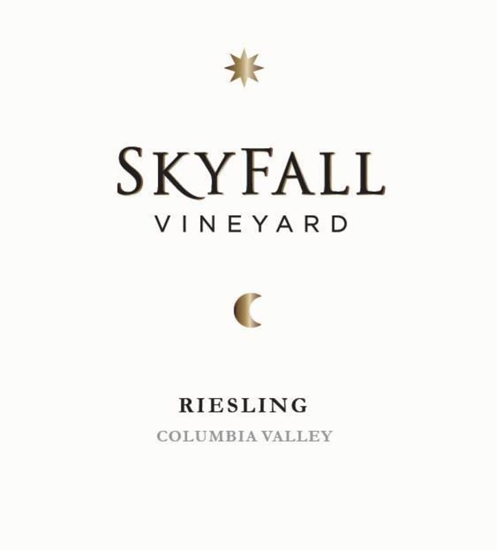 Skyfall Skyfall Vineyard Riesling 2018 Front Label