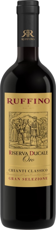 Ruffino Riserva Ducale Oro Chianti Classico Gran Selezione 2016 Front Bottle Shot