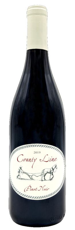 County Line Sonoma Coast Pinot Noir 2019 Front Bottle Shot