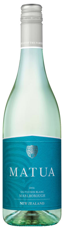 Matua Sauvignon Blanc 2016 Front Bottle Shot