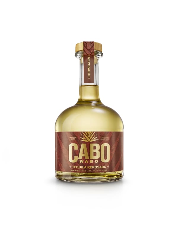 Cabo Wabo Reposado Tequila Front Bottle Shot