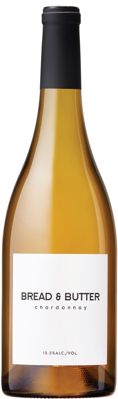 Bread & Butter California Chardonnay 2022 Front Bottle Shot