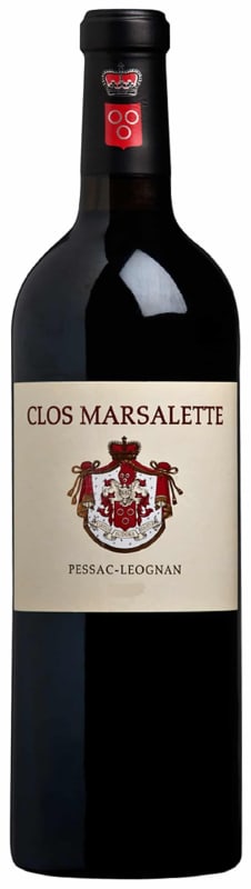 Chateau Clos Marsalette 2020 Front Bottle Shot