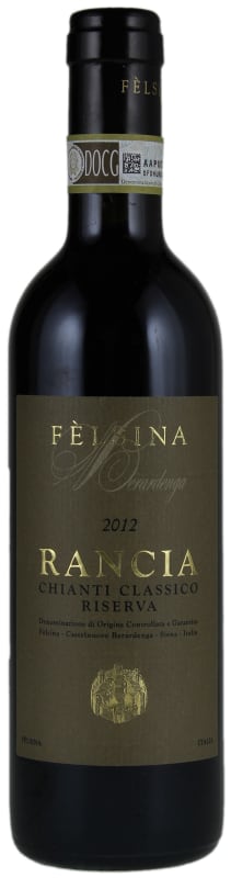 Felsina Chianti Classico Riserva Rancia (375ML half-bottle) 2012 Front Bottle Shot