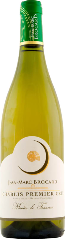 Brocard Chablis Montee de Tonnerre Premier Cru 2023 Front Bottle Shot