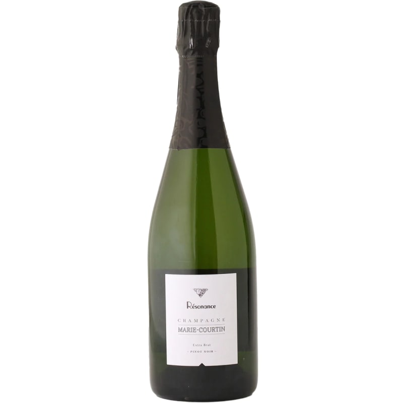Marie Courtin Resonance Blanc de Noirs Extra Brut Front Bottle Shot