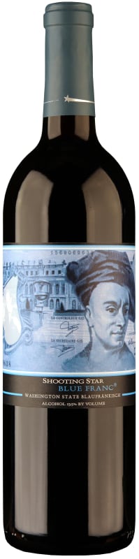 Steele Shooting Star Blue Franc 2013 Front Bottle Shot