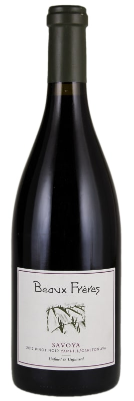 Beaux Freres The Beaux Savoya Pinot Noir 2012 Front Bottle Shot