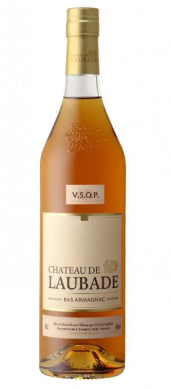 Chateau de Laubade VSOP Bas Armagnac Front Bottle Shot