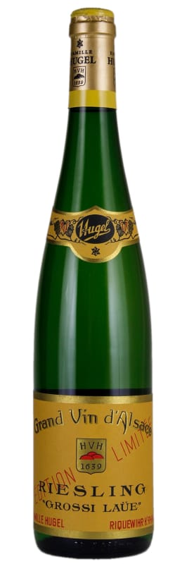 Hugel Grossi Laue Riesling 2012 Front Bottle Shot