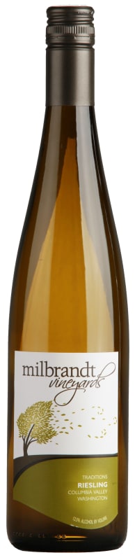 Milbrandt Traditions Riesling 2013 Front Bottle Shot