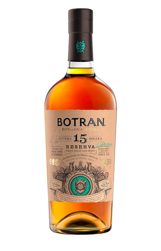 Botran No. 15 Reserva Especial Rum (700ML) Front Bottle Shot