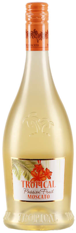 Tropical Passion Fruit Moscato Front Bottle Shot