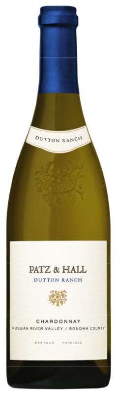 Patz & Hall Dutton Ranch Chardonnay 2020 Front Bottle Shot