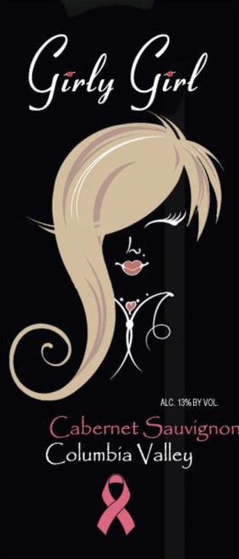 Girly Girl Wines Cabernet Sauvignon 2008 Front Label