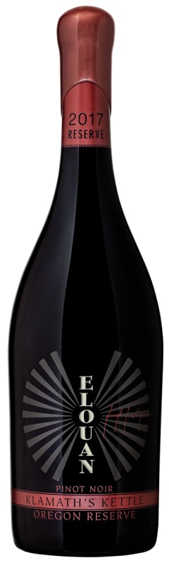 Elouan Klamath's Kettle Reserve Pinot Noir 2017 Front Bottle Shot