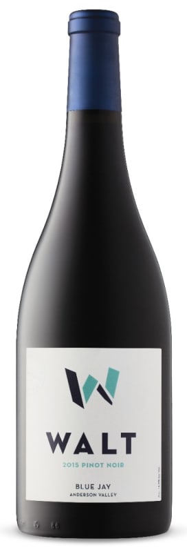 Walt Blue Jay Anderson Valley Pinot Noir 2015 Front Bottle Shot